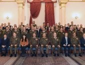 وزير الدفاع يشهد حفل تخرج دورة التمثيل الدبلوماسى العسكرى المصرى بالخارج