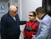 محافظ الوادي الجديد يتابع سير العمل بمركز حسن حلمي لذوي الاحتياجات الخاصة