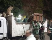 الجيزة تتحرك لوقف فوضى القمامة.. ضبط كارو وتروسيكلات ورفع 250 طن مخلفات