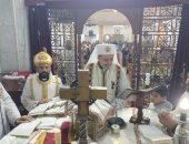 مطران أبوقرقاص للأقباط الكاثوليك يترأس قداس عيد الغطاس بكنيسة ملكة السلام