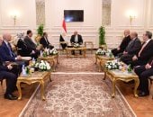 رئيس النواب يشيد بمدرسة الدبلوماسية المصرية خلال لقائه بوزير الخارجية
