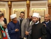 وزير الأوقاف يصطحب وفود مؤتمر الأعلى للشئون الإسلامية لزيارة مسجد مصر الكبير