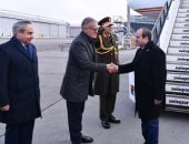 الرئيس السيسى يصل مطار زيورخ الدولى للمشاركة فى أعمال منتدى دافوس