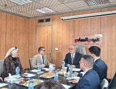 سفير اليابان يحتفى بزيارة اليوم السابع..ويؤكد حرصه على التعاون مع الإعلام