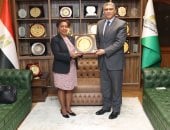 محافظ الجيزة يستقبل سفيرة جمهورية الدومينيكان فى مصر لبحث سبل التعاون