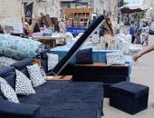 سوق الجمعة بالإسكندرية.. غرفة نوم بـ10 آلاف جنيه جديدة ومستعملة 2000 .. صور