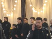 رضا البحراوى يصل لاستقبال المعزين فى وفاة والدته بطنطا.. فيديو وصور