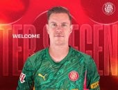 جيرونا يضم تير شتيجن رسميا معارا من برشلونة حتى نهاية الموسم