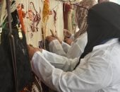 صناعة الكليم والسجاد من صوف الأغنام أشهر الحرف اليدوية التراثية بمطروح.. مصنع الصوف التابع لمشروع تنمية موارد مطروح يساهم فى الحفاظ عليها.. توارثتها السيدات البدويات يبرعن فى غزل الصوف ونسجه