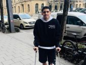 محمد حمدي يغادر ميونيخ فى طريق العودة إلى القاهرة بعد جراحة الصليبي