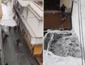 إعصار هارى يضرب إيطاليا ويسجل أضرارا جسيمة.. السلطات تعلن الطوارئ "فيديو"