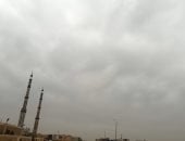 الأرصاد: غطاء سحابى يحجب الشمس وفرص أمطار ببعض المناطق وأتربة عالقة
