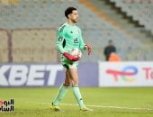 مصطفى شوبير ينقذ مرمى الأهلى من الهدف الأول ليانج أفريكانز التنزانى.. صور 