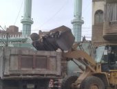 رفع 20 طن من القمامة والمخلفات الصلبة والأتربة بمركز أخميم فى سوهاج  