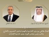 وزير الخارجية يبحث مع نظيره الإماراتي عددًا من القضايا الإقليمية