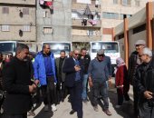 رئيس شركة الصرف الصحى بالإسكندرية يتفقد محطات الرفع