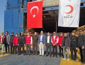 ميناء العريش يستقبل سفينة تركية محمّلة بمساعدات غذائية مخصّصة لقطاع غزة