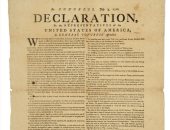 بيع وثيقة تحرير العبيد بـ 6.7 مليون دولار ونسخة الاستقلال الأمريكى بـ5.6 مليون