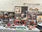 «شوشة» من غيطانا لقلب بيتنا.. طلاب كلية الفنون التطبيقية جامعة بنى سويف يصنعون أطباق وعلب وحوامل من أوراق الذرة.. ثلاث طالبات يحولن أوراق النباتات إلى خط إنتاج لتصنيع منتجات صديقة للبيئة بدلا من حرقها.. صور