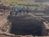 البعثة الأثرية الصينية بالكرنك تكتشف بحيرة مقدسة و3 مقصورات للإله أوزيريس