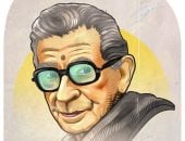 ذكرى ميلاد يوسف شاهين المائة فى كاريكاتير اليوم السابع