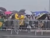 صاعقة برق تصيب عشرات المؤيدين للرئيس البرازيلى السابق بولسونارو فى برازيليا