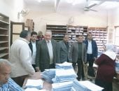 وكيل تعليم أسيوط يتفقد لجان تصحيح امتحانات الإعدادية تمهيدا لإعلانها
