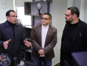 الرئيس التنفيذي لشركة مدينة مصر في جولة بصالة تحرير «اليوم السابع».. صور
