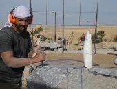 ورشة الشباب تبدأ أعمالها ضمن الدورة الثلاثين لسيمبوزيوم أسوان الدولى للنحت