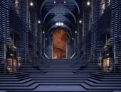 مكتبة صينية تتحول إلى معلم معمارى يحتفى بالكلمة المكتوبة