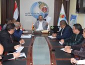 مياه القناة: اجتماع موسع مع رؤساء القطاعات لمتابعة تشغيل المحطات 