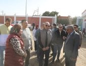 محافظ المنيا يتفقد محطة مياه جزيرة التل بديرمواس عقب الانتهاء من توسعتها