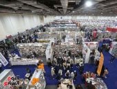 إقبال جماهيرى على جناح الكتب المخفضة فى معرض الكتاب