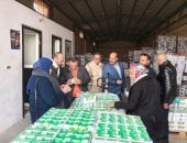 ضبط مخزن غير مرخص يحتوى على 31 طن جبن بينها كميات منتهية الصلاحية بالإسكندرية