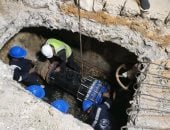 مياه الوادى الجديد: انتهاء تركيب خط طرد بمحطة الرفع الرئيسية بالداخلة