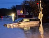 تعطيل مدارس وإلغاء رحلات و69 إنذار فيضان.. تشاندرا تضرب بريطانيا "صور"