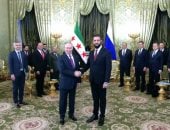 بوتين يشيد بدور الشرع فى استعادة وحدة سوريا ويؤكد دعم موسكو لإعادة الإعمار