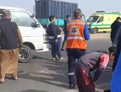 تعرف على أسماء مصابى حادث انقلاب سيارة بالإسماعيلية والحالة الصحية لهم