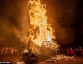 اعرف قصة مهرجان النار الذى يقام كل يناير بجزر شتلاند فى اسكتلندا