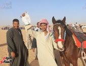 مرماح الخيول بالكوبانية أبرز فعاليات مهرجان الفروسية والتراث بأسوان.. صور