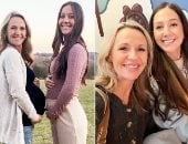 جدة أربعينية تتفاجئ بحملها الـ 12 تزامنا مع الحمل الأول لابنتها