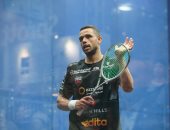 مصطفى عسل يتأهل إلى نهائى بطولة الأبطال للاسكواش بأمريكا