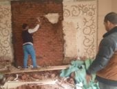 ضبط 11 حالة بناء مخالف فى حى الدقى واتخاذ الإجراءات حيال المخالفين.. صور