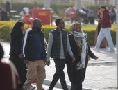 استمرار توافد الجماهير على معرض القاهرة للكتاب فى يومه الثامن