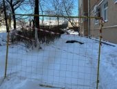 مصرع امرأة جراء سقوط كتلة جليدية من سطح مبنى سكنى فى موسكو