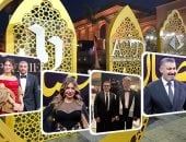 قيادات المتحدة على ريد كاربت حفل تقديم دراما رمضان 2026.. حسين فهمى ويسرا وياسر جلال وأحمد العوضى وعصام السقا وماجد الكدواني وخالد سليم يخطفون الأنظار.. وإطلالة مميزة لـ دينا الشربينى ودرة وأمينة خليل.. صور