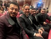 نجوم دراما رمضان فى ابتسامة ثقة خلال حفل المتحدة