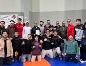 مصارعة المشروع القومى للموهبة بكفر الشيخ تحصد المركز الأول وكأس الاتحاد