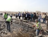 وداعاً«كوبرى الموت».. محافظ القاهرة يتابع إزالة كوبرى السيدة عائشة وتطوير المنطقة