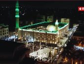 بث مباشر لصلاة التراويح من مسجد الحسين على قناة الحياة في رمضان